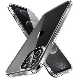 MOBILCOVERS.DK iPhone 12 Pro Max Crystal Clear Hybrid Plastik Cover - Gennemsigtig