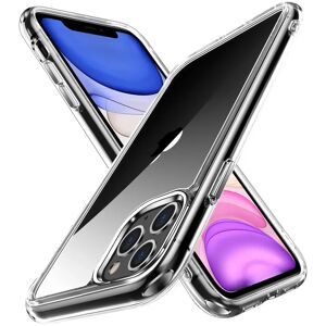 MOBILCOVERS.DK iPhone 11 Pro Crystal Clear Hybrid Plastik Cover - Gennemsigtig