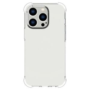 MOBILCOVERS.DK iPhone 14 Pro Shock-Proof Fleksibel Plastik Cover - Gennemsigtig