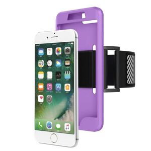 MOBILCOVERS.DK iPhone 8 Plus / 7 Plus Silicone Cover / Sports Armband Lilla
