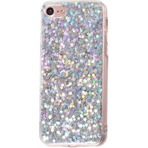 MOBILCOVERS.DK iPhone SE (2022 / 2020) / 8 / 7 Glitter Cover - Sølv