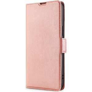 MOBILCOVERS.DK Samsung Galaxy S22 Thin Læder Cover m. Pung - Rose Gold