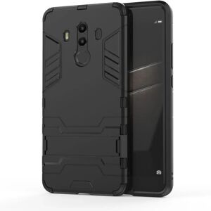 MOBILCOVERS.DK Huawei Mate 10 Pro Håndværker Cover m. Fod Sort