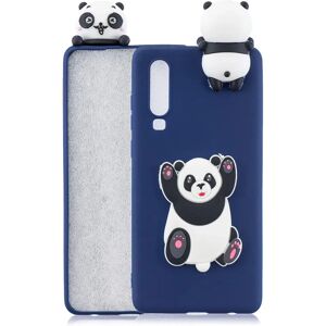 MOBILCOVERS.DK Huawei P30 Fleksibelt Plastik Cover 3D Panda