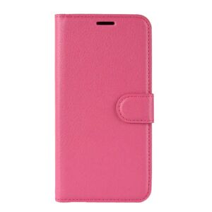 MOBILCOVERS.DK Huawei Y5 (2019) Litchi Læder Flip Cover m. Pung - Pink