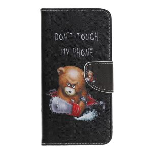 MOBILCOVERS.DK Huawei Mate 30 Lite Læder Cover m. Pung - Tough Bear