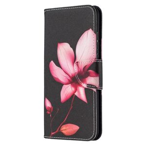 MOBILCOVERS.DK Huawei Honor 9X Lite Læder Cover m. Pung - Pink Blomst