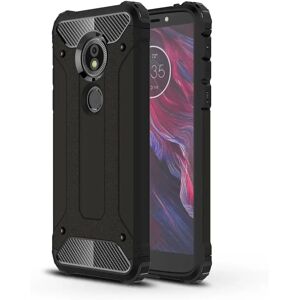 MOBILCOVERS.DK Motorola Moto G6 Play / Moto E5 Armor Guard Hard Case Cover Sort