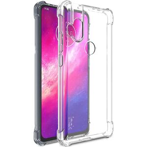 Motorola Moto One Hyper IMAK Shock Resistant Plastik Cover m. Beskyttelsesfilm - Gennemsigtig