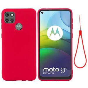 MOBILCOVERS.DK Motorola Moto G9 Power Silikone Cover - Rød