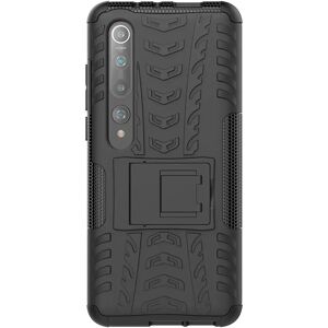 MOBILCOVERS.DK Xiaomi Mi 10 5G / Mi 10 Pro 5G Håndværker Cover m. Stander - Sort