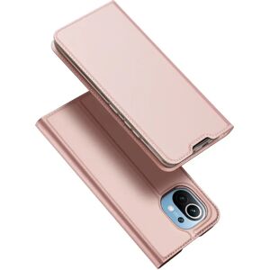 Xiaomi Mi 11 DUX DUCIS Skin Pro Series Thin Wallet Cover - Rose Gold