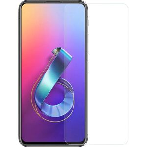 MOBILCOVERS.DK Asus Zenfone 6 (ZS630KL) Beskyttelsesglas - Case Friendly - Skærmbeskyttelse - Gennemsigtig