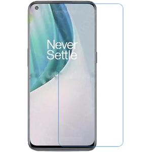 MOBILCOVERS.DK OnePlus Nord N10 5G Hærdet Glas - Case Friendly - Skærmbeskyttelse - Gennemsigtig