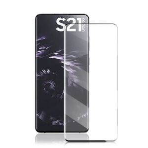 Samsung Galaxy S21 Ultra MOCOLO Full Fit Hærdet Glas m. Sort Ramme