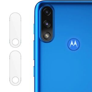 MOBILCOVERS.DK Motorola Moto E7 Power / E7i Power Beskyttelsesglas til Kameralinse - Gennemsigtig - 2 stk.