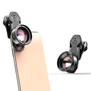 MOBILCOVERS.DK APEXEL Universal 100mm Macro Lens - Kameralinse til Smartphones & Tablets