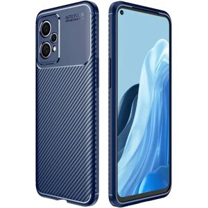 MOBILCOVERS.DK OnePlus Nord CE 2 Lite (5G) Carbon Fiber Fleksibelt Plastik Cover - Blå