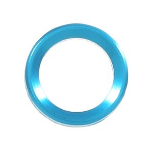 MOBILCOVERS.DK iPhone 6 Plus / 6s Plus Bagkameralinse Metal Beskyttelses Ring Blue