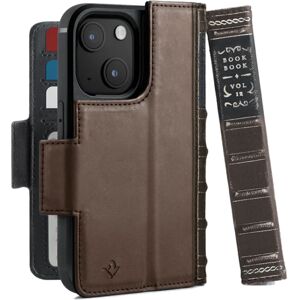 iPhone 13 Twelve South BookBook Cover - MagSafe Kompatibel - Brun