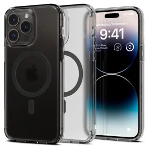 iPhone 14 Pro Spigen Ultra Hybrid Cover - MagSafe Kompatibel - Mat Gennemsigtig / Frost Black