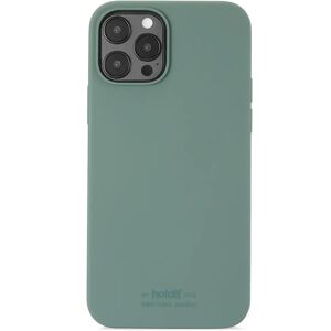 Holdit iPhone 12 / 12 Pro Soft Touch Silikone Case - Moss Green