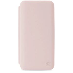 Holdit iPhone 13 Pro Slim Flip Cover m. Pung - Blush Pink