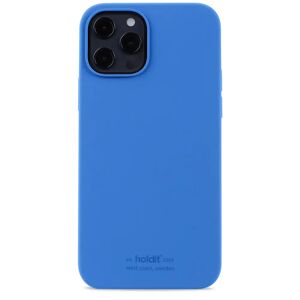 Holdit iPhone 12 / 12 Pro Soft Touch Silikone Case - Sky Blue