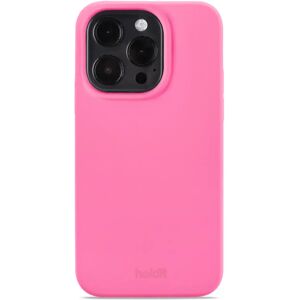 Holdit iPhone 14 Pro Soft Touch Silikone Case - Bright Pink