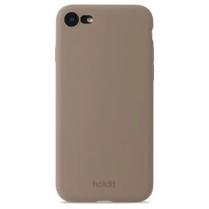 Holdit iPhone SE (2022 / 2020) / 8 / 7 Soft Touch Silikone Case - Mocha Brown