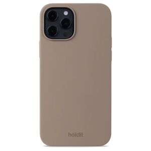 Holdit iPhone 12/12 Pro Soft Touch Silikone Case - Mocha Brown
