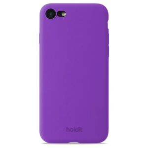 Holdit iPhone SE (2022 / 2020) / 8 / 7 Soft Touch Silikone Case - Bright Purple