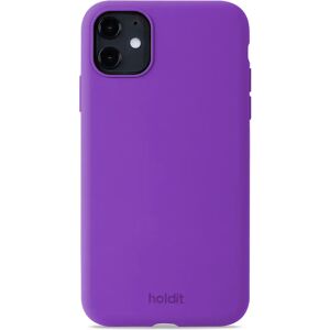 Holdit iPhone 11 Soft Touch Silikone Case - Bright Purple