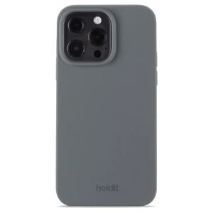 Holdit iPhone 13 Pro Soft Touch Silikone Case - Space Gray