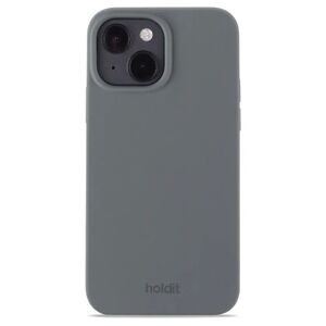 Holdit iPhone 14 / 13 Soft Touch Silikone Case - Space Gray
