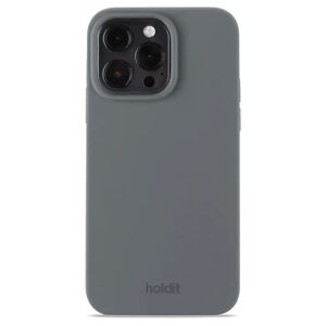 Holdit iPhone 14 Pro Max Soft Touch Silikone Case - Space Gray