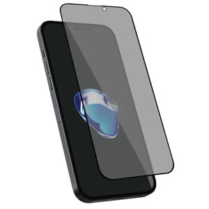 iPhone 15 / 14 Pro Holdit Hærdet Glas Skærmbeskyttelse m. Privacy Funktion - Sort Kant