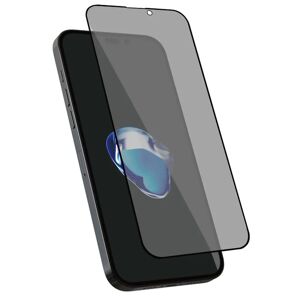 iPhone 15 Pro Holdit Hærdet Glas Skærmbeskyttelse m. Privacy Funktion - Sort Kant