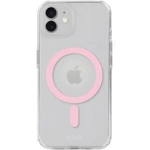 Holdit iPhone 12 / 12 Pro MagSafe Case - Transparent / Pink