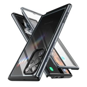 Samsung Galaxy S23 Ultra SUPCASE UB Edge Pro Forside & Bagside Cover m. Skærmbeskyttelse - Sort