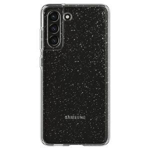 Samsung Galaxy S21 FE (5G) Spigen Liquid Crystal Glitter Cover - Gennemsigtig