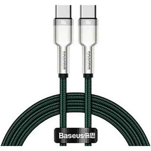 Baseus Cafule 2m 100W Kabel USB-C til USB-C - Grøn