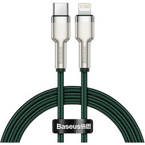 Baseus Cafule USB-C til Lightning Kabel PD 20W - 1m - Grøn