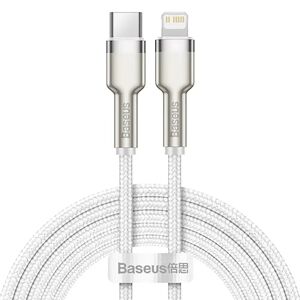 Baseus Cafule USB-C til Lightning Kabel PD 20W - 2m - Hvid