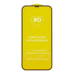 iPhone 14 Plus / 13 Pro Max Unipha Hærdet Glas - Full Fit Skærmbeskyttelse - Gennemsigtig / Sort Kant