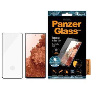 Samsung Galaxy S21+ (Plus) PanzerGlass AntiBacterial Edge-To-Edge Fingerprint Skærmbeskyttelse - Case Friendly - Sort