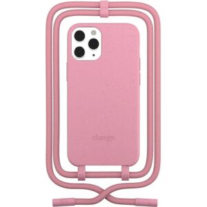 iPhone 12 Pro Max Woodcessories Change Cover m. Strop - 100% Plantebaseret - Coral Pink