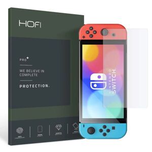 Nintendo Switch OLED Hofi Glass Pro+ Skærmbeskyttelse - Case Friendly - Gennemsigtigt