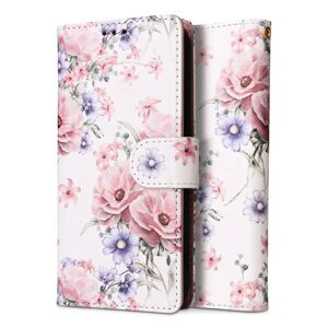 Samsung Galaxy M23 (5G) Tech-Protect Wallet m. Pung - Blossom Flower