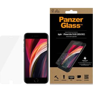 iPhone SE (2022 / 2020) / 8 / 7 / 6s / 6 PanzerGlass Standard Fit Skærmbeskyttelse - Gennemsigtig